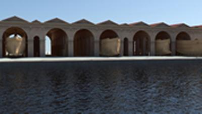 Graphic simulation by Archaeological Computing Research Group, Southampton